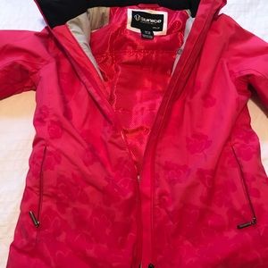 Pink SUNICE Melissa ski jacket